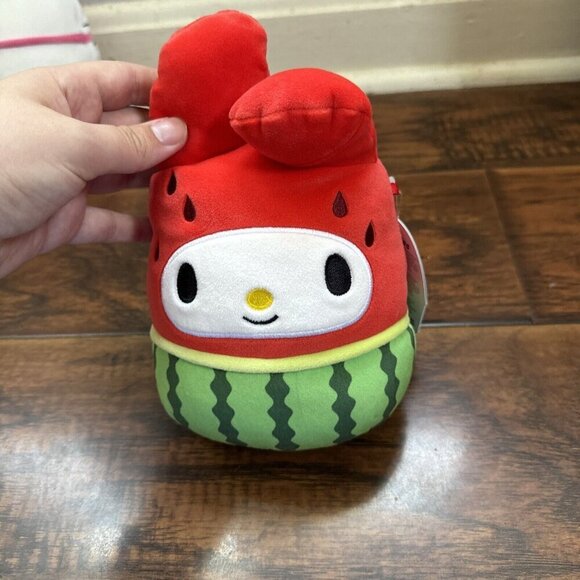 Squishmallow Sanrio Lot of 3 Hello Kitty and Friends Summer 6.5 Inch Plush New - Picture 5 of 9